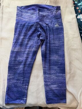 Adidas Women’s Purple Performance Capris